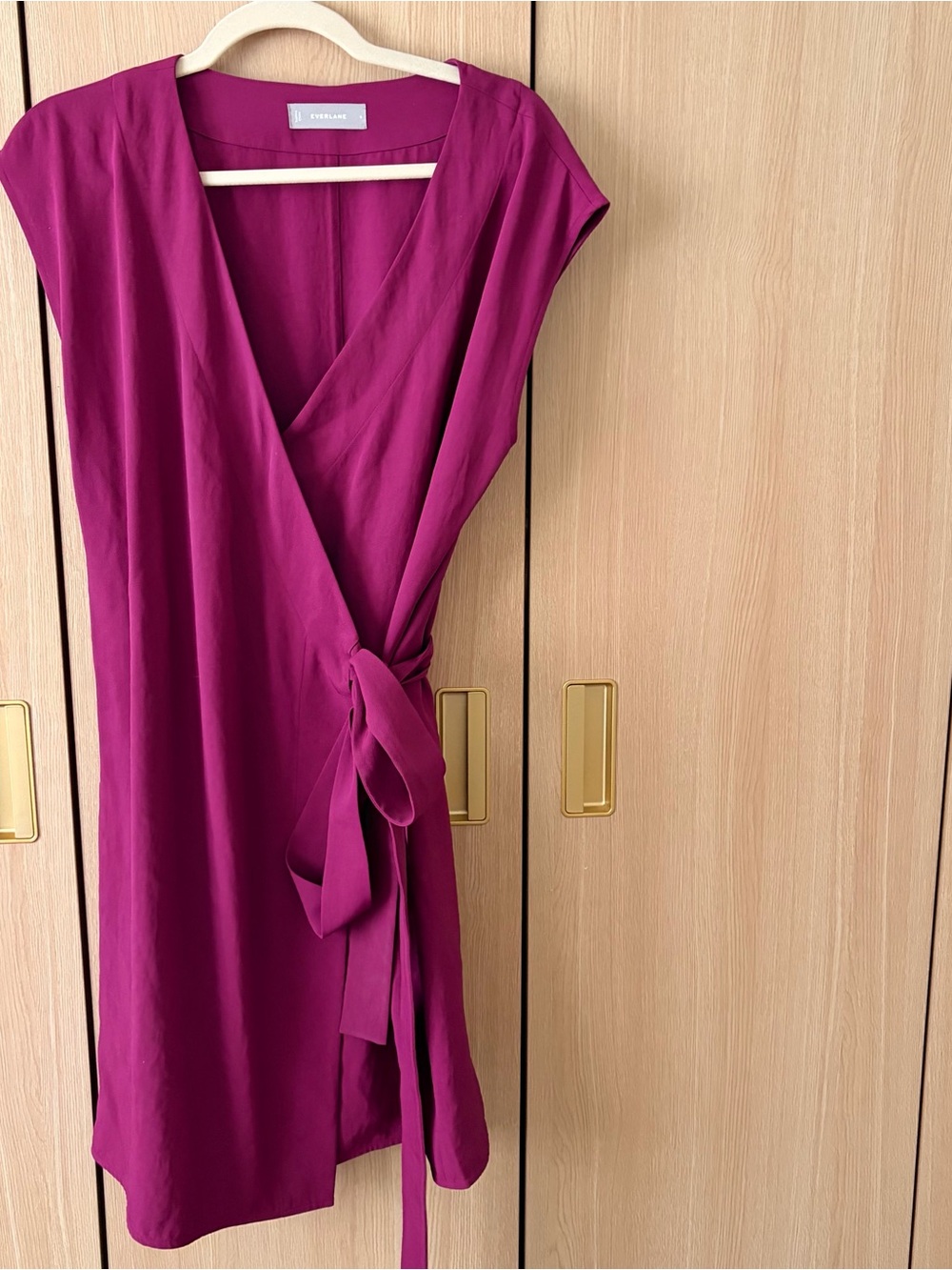 Everlane Japanese Go Weave Wrap Dress Womens 6